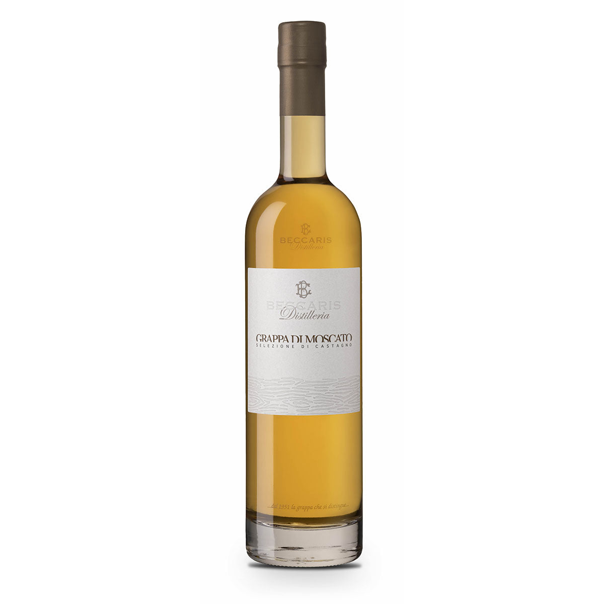 Beccaris Grappa di Moscato Selezione di Castagno