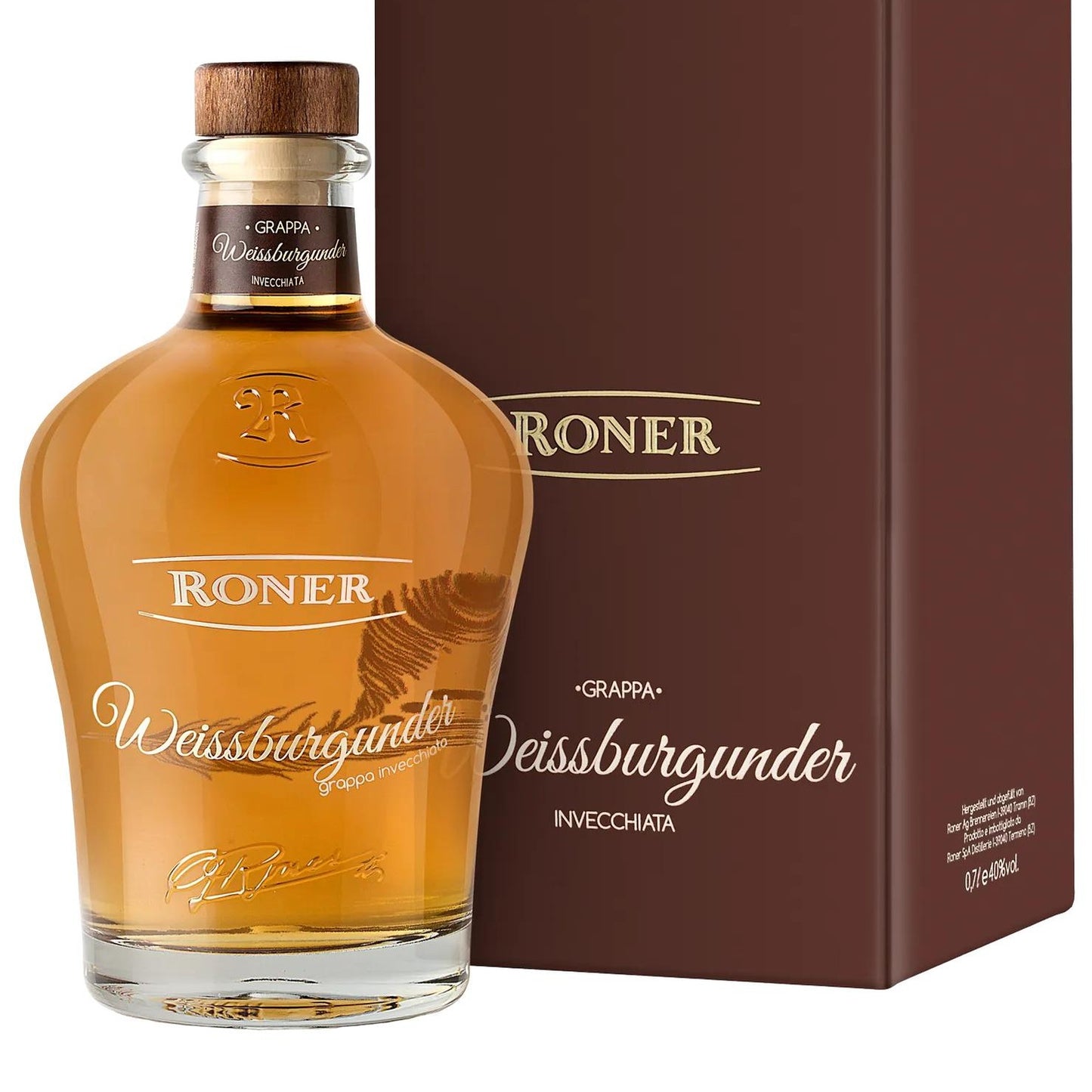 Roner Grappa Weissburgunder Invecchiata