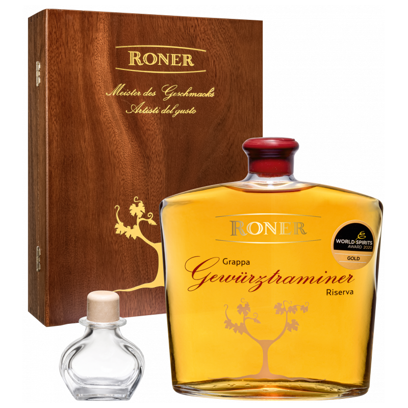 Roner Grappa Gewürztraminer Riserva