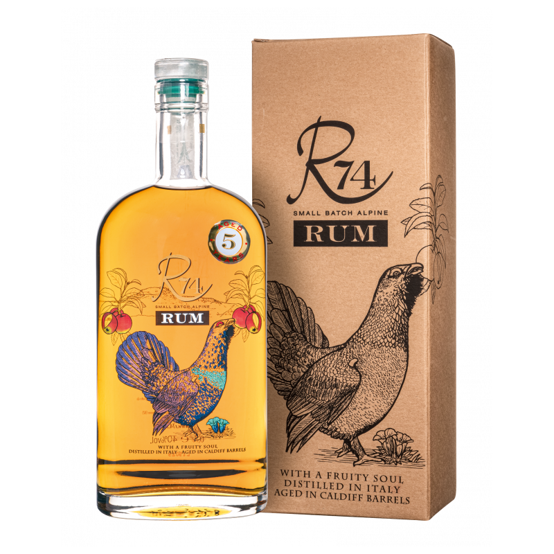 R74 Small Batch Alpine Rum Aged 5 Years