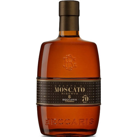 Beccaris Moscato Grappa Reserve 70 Years