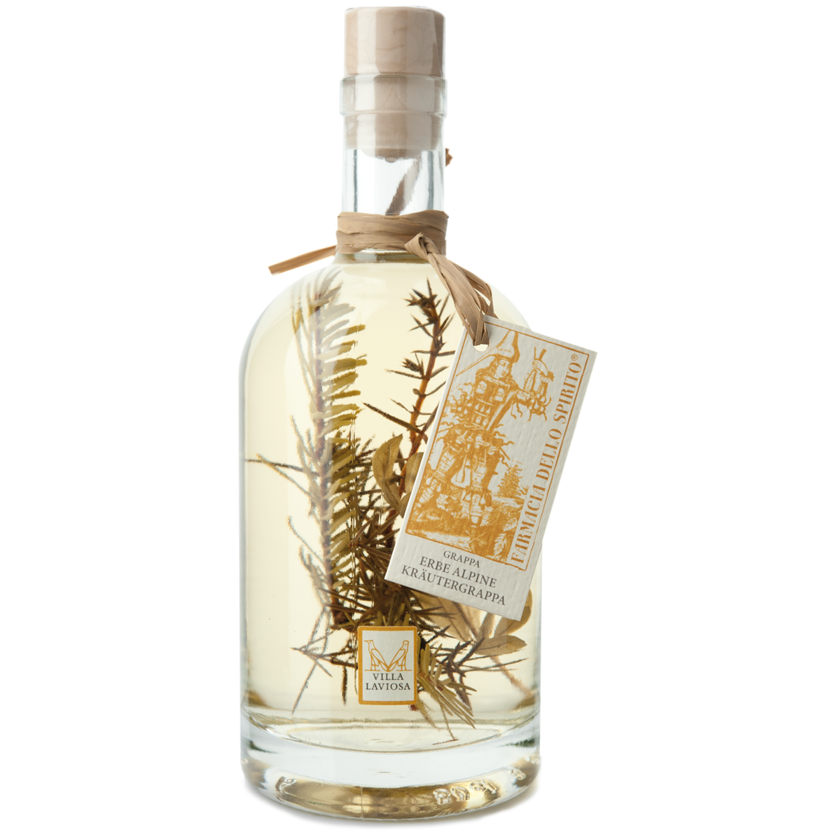 Villa Laviosa Grappa Erbe Alpine Herbal Grappa